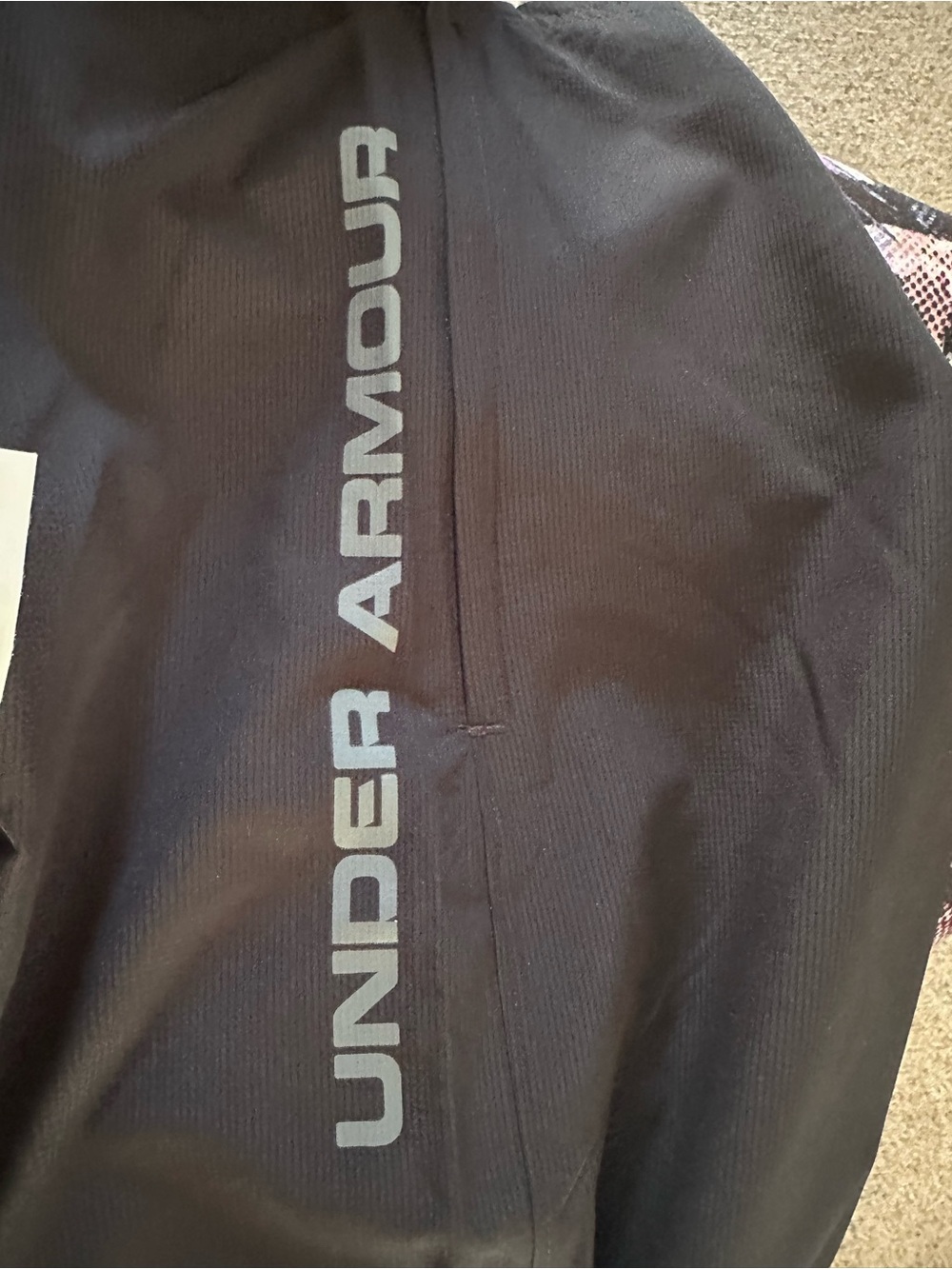 Under Armour XXL Men's Black Vital Woven Pants with Drawstring - Picture 5 of 5